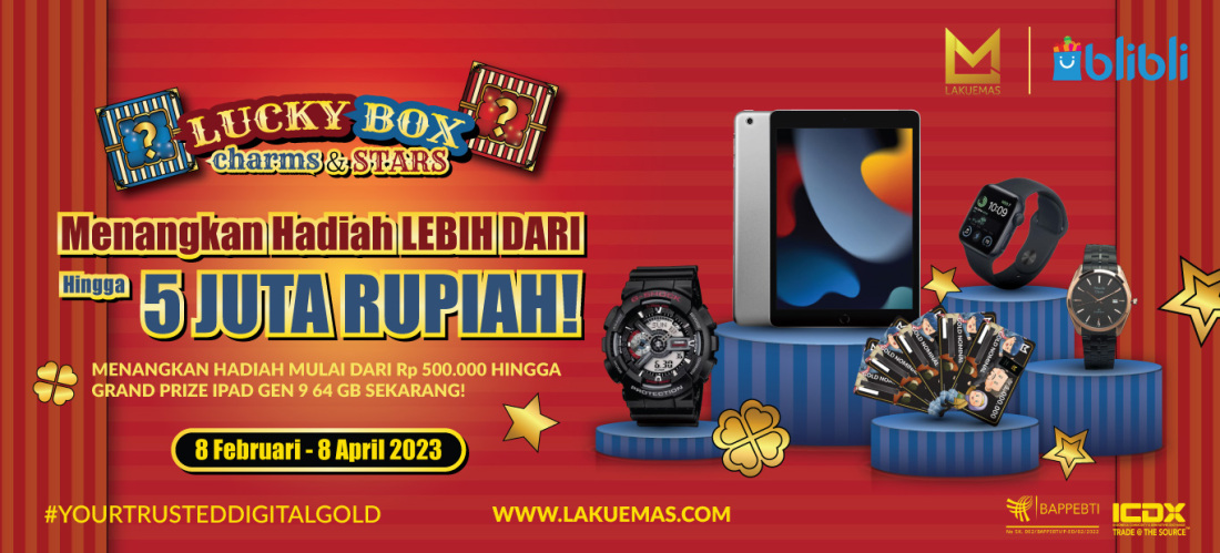 LUCKY BOX Lakuemas in Collaboration with Blibli
