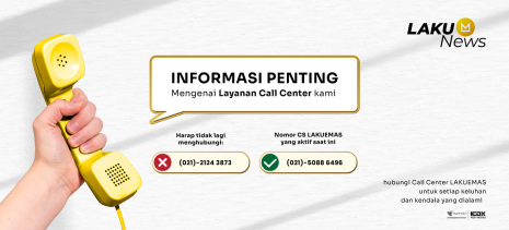 PENGUMUMAN PERUBAHAN NOMOR CALL CENTER LAKUEMAS