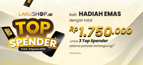 SAATNYA JADI TOP SPENDER LAKUSHOP !
